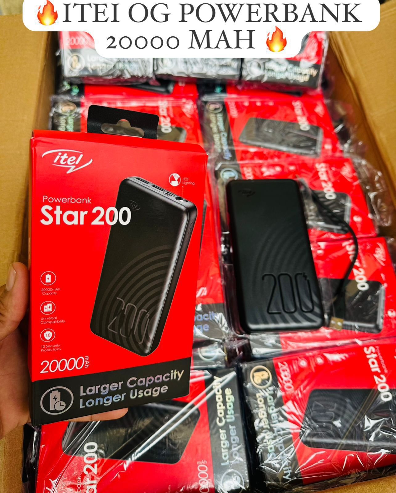 Itel 2000 mah Power Bank 
